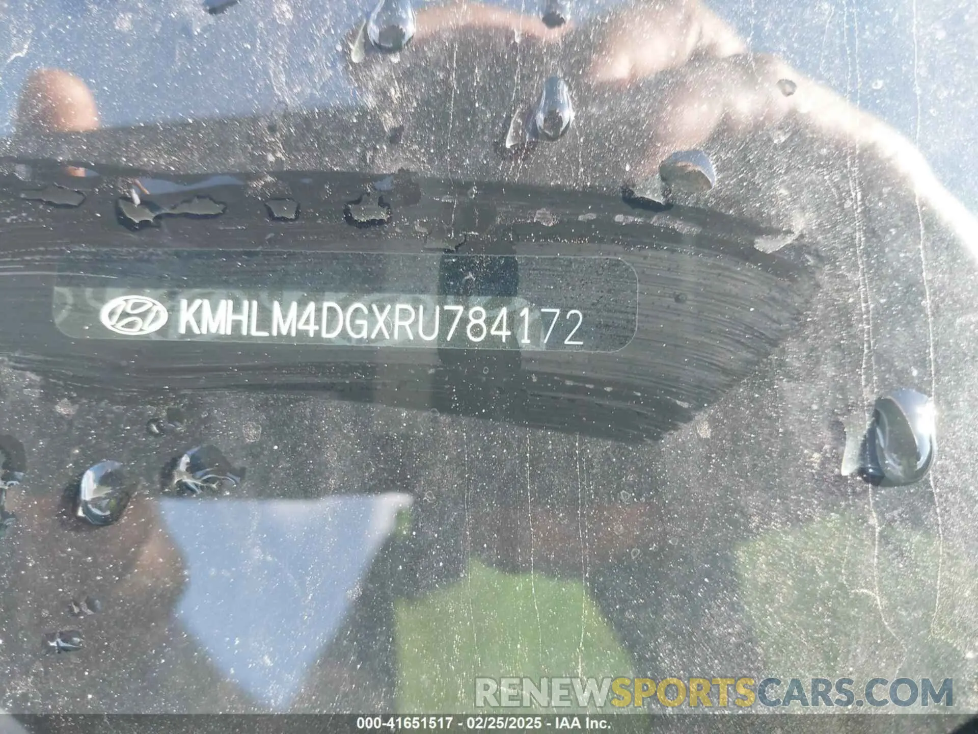 9 Фотография поврежденного автомобиля KMHLM4DGXRU784172 HYUNDAI ELANTRA 2024