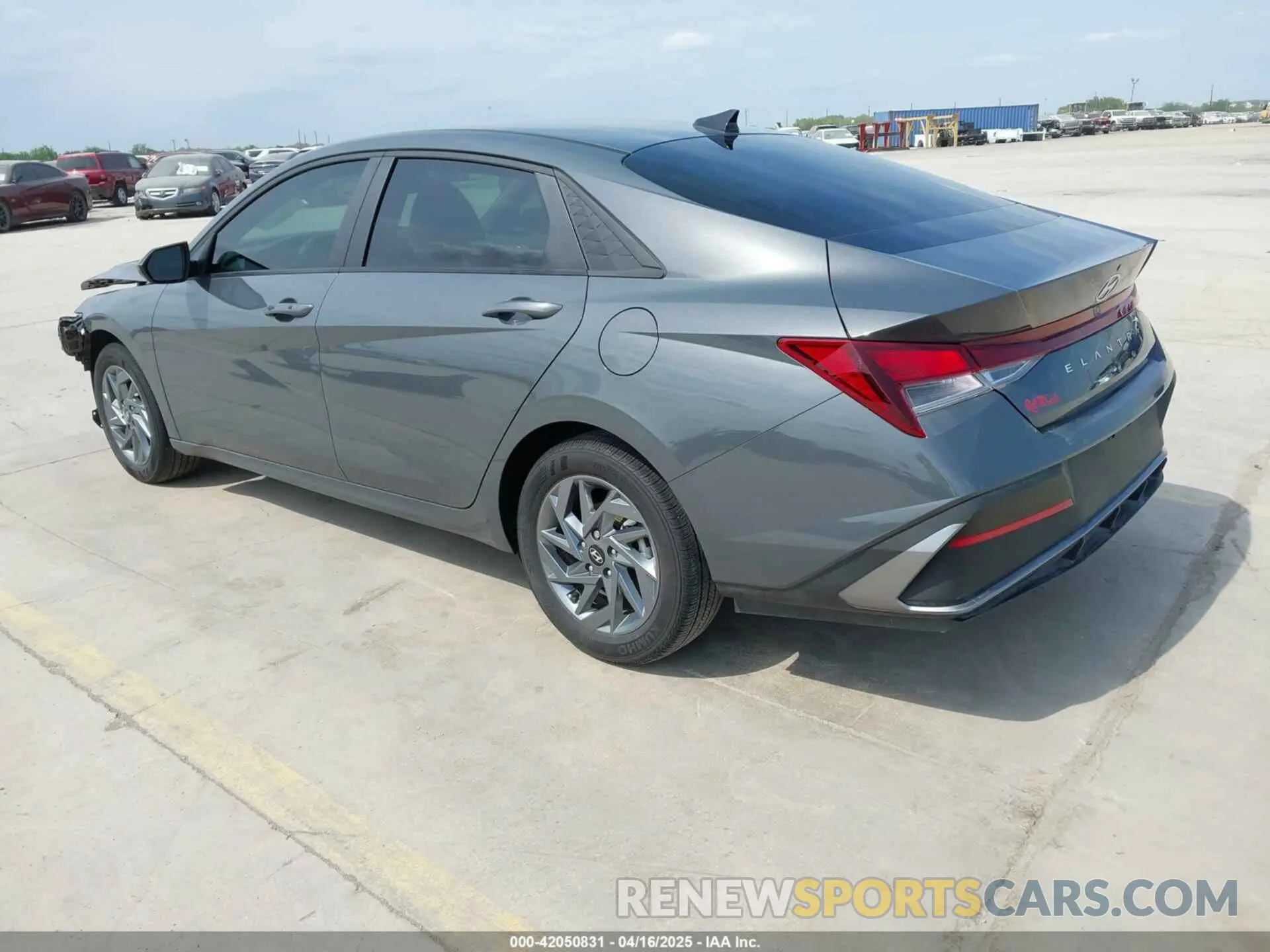 3 Фотография поврежденного автомобиля KMHLM4DGXRU815310 HYUNDAI ELANTRA 2024