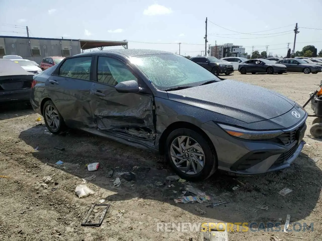 4 Фотография поврежденного автомобиля KMHLM4DJ0RU104775 HYUNDAI ELANTRA 2024