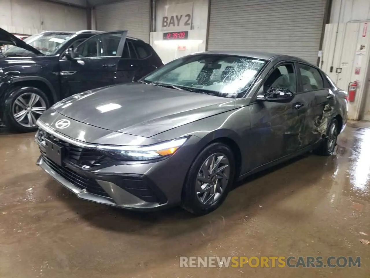 1 Photograph of a damaged car KMHLM4DJ0RU114349 HYUNDAI ELANTRA 2024