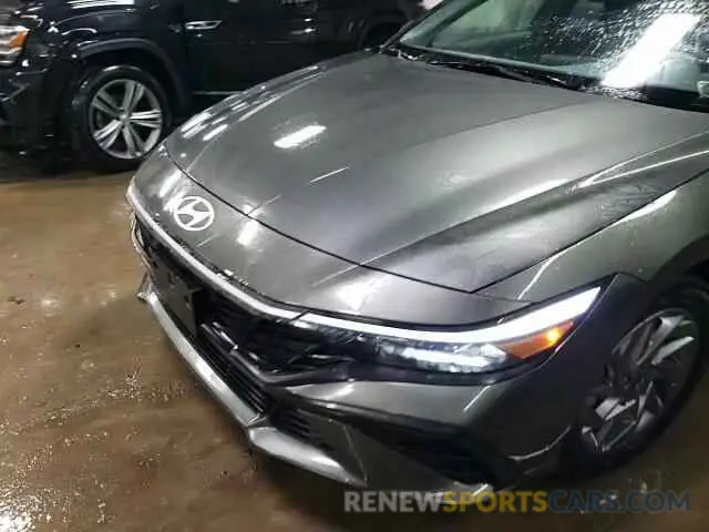 13 Photograph of a damaged car KMHLM4DJ0RU114349 HYUNDAI ELANTRA 2024