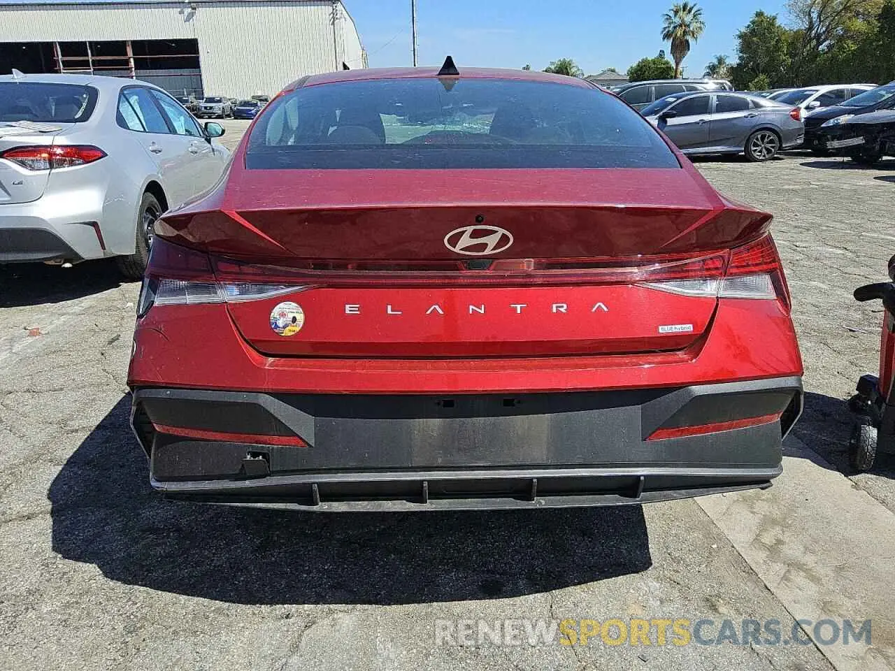 6 Photograph of a damaged car KMHLM4DJ1RU093351 HYUNDAI ELANTRA 2024