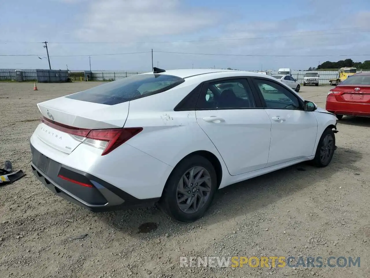 3 Photograph of a damaged car KMHLM4DJ2RU105071 HYUNDAI ELANTRA 2024