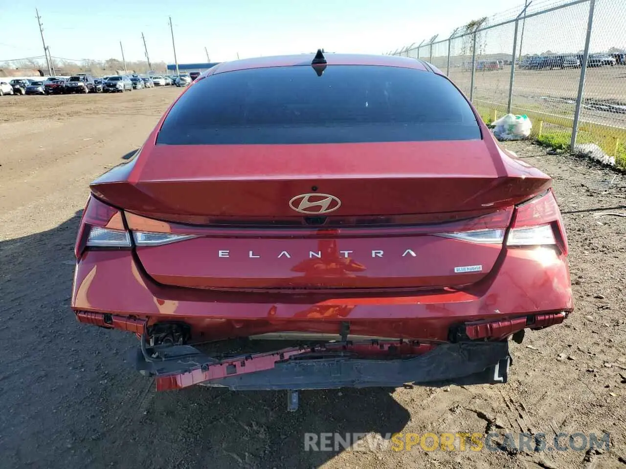 6 Photograph of a damaged car KMHLM4DJ3RU095005 HYUNDAI ELANTRA 2024