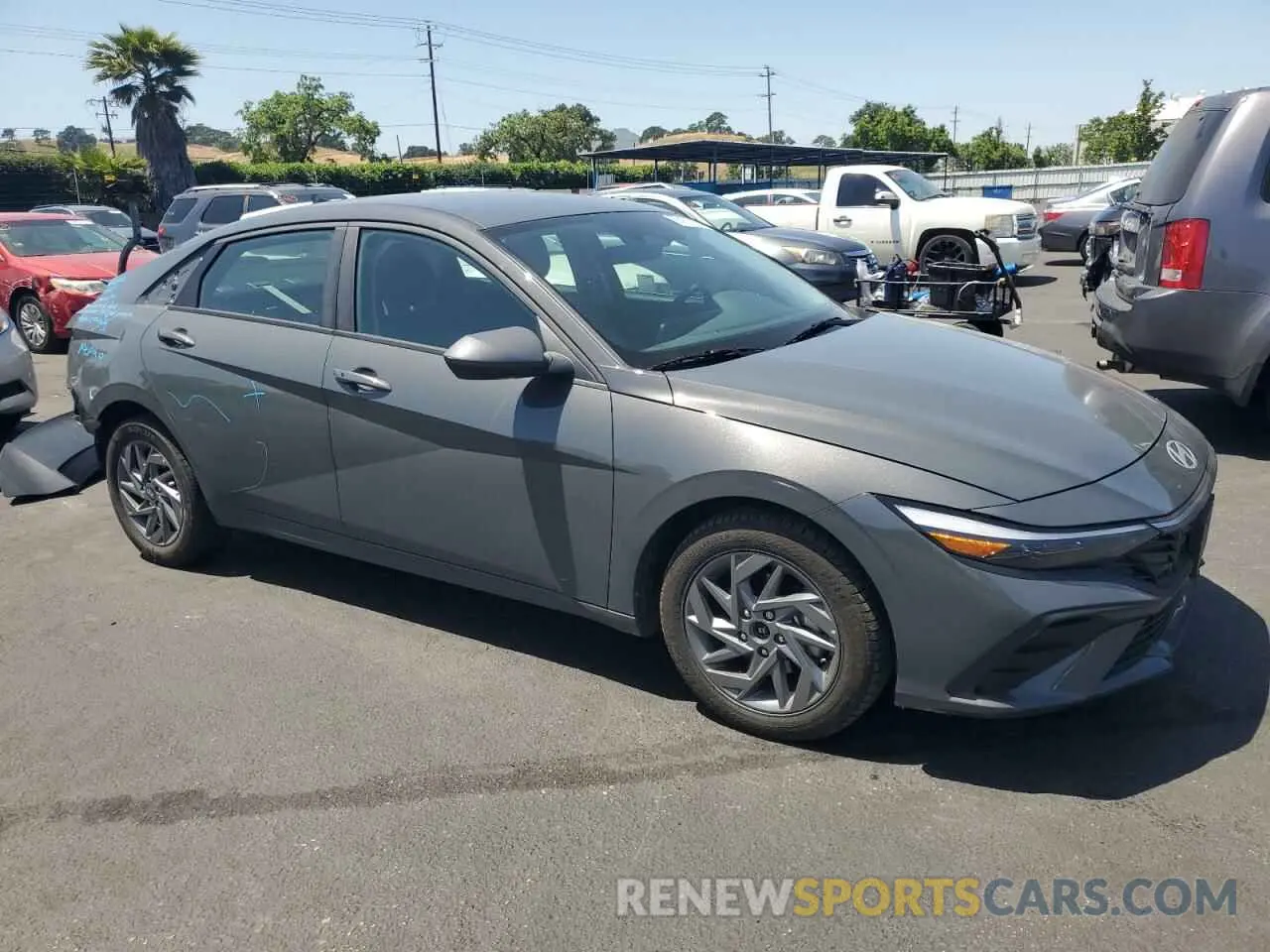 4 Photograph of a damaged car KMHLM4DJ3RU104785 HYUNDAI ELANTRA 2024