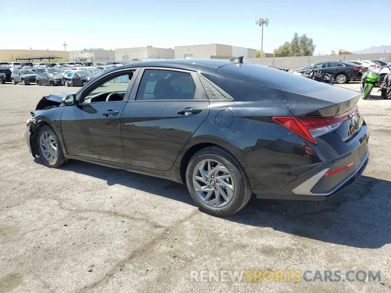 2 Photograph of a damaged car KMHLM4DJ4RU107985 HYUNDAI ELANTRA 2024