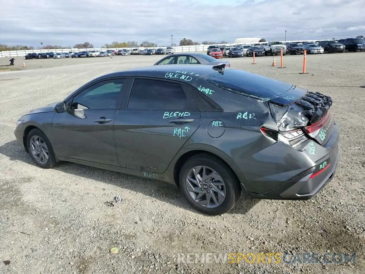 2 Photograph of a damaged car KMHLM4DJ5RU113424 HYUNDAI ELANTRA 2024