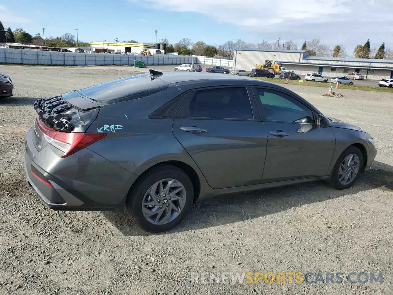 3 Photograph of a damaged car KMHLM4DJ5RU113424 HYUNDAI ELANTRA 2024