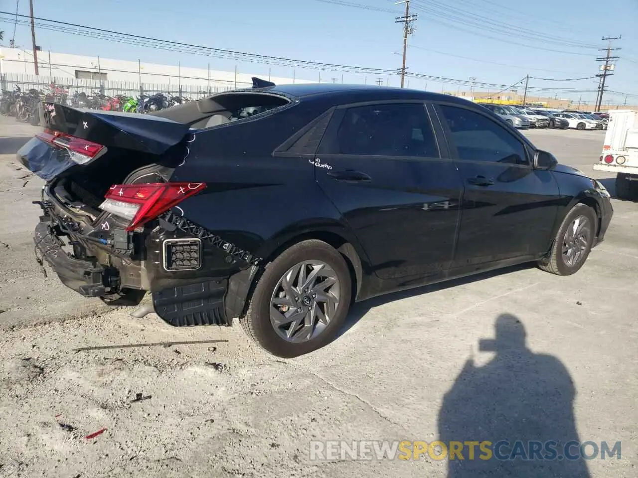 3 Photograph of a damaged car KMHLM4DJ6RU096875 HYUNDAI ELANTRA 2024