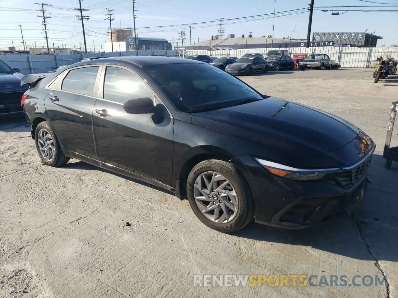 4 Photograph of a damaged car KMHLM4DJ6RU096875 HYUNDAI ELANTRA 2024