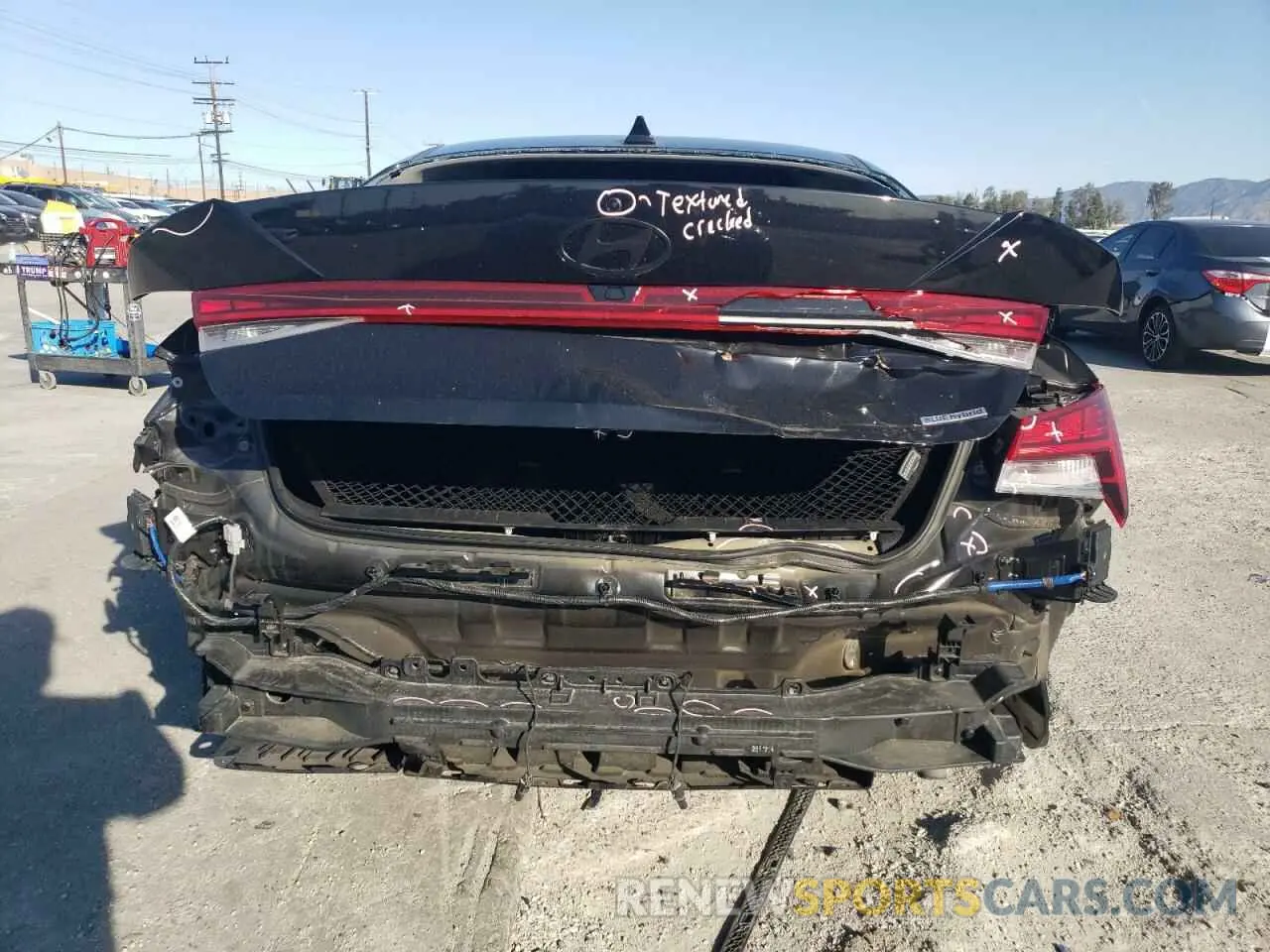 6 Photograph of a damaged car KMHLM4DJ6RU096875 HYUNDAI ELANTRA 2024