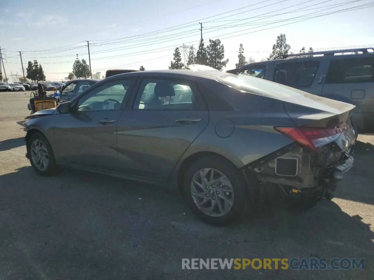 2 Фотография поврежденного автомобиля KMHLM4DJ6RU109270 HYUNDAI ELANTRA 2024