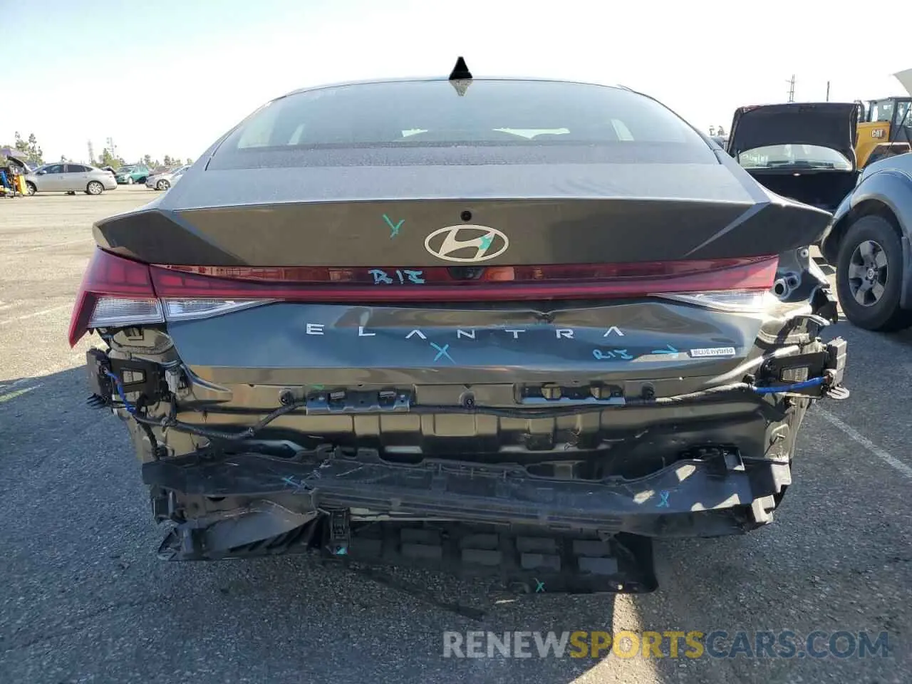 6 Фотография поврежденного автомобиля KMHLM4DJ6RU109270 HYUNDAI ELANTRA 2024