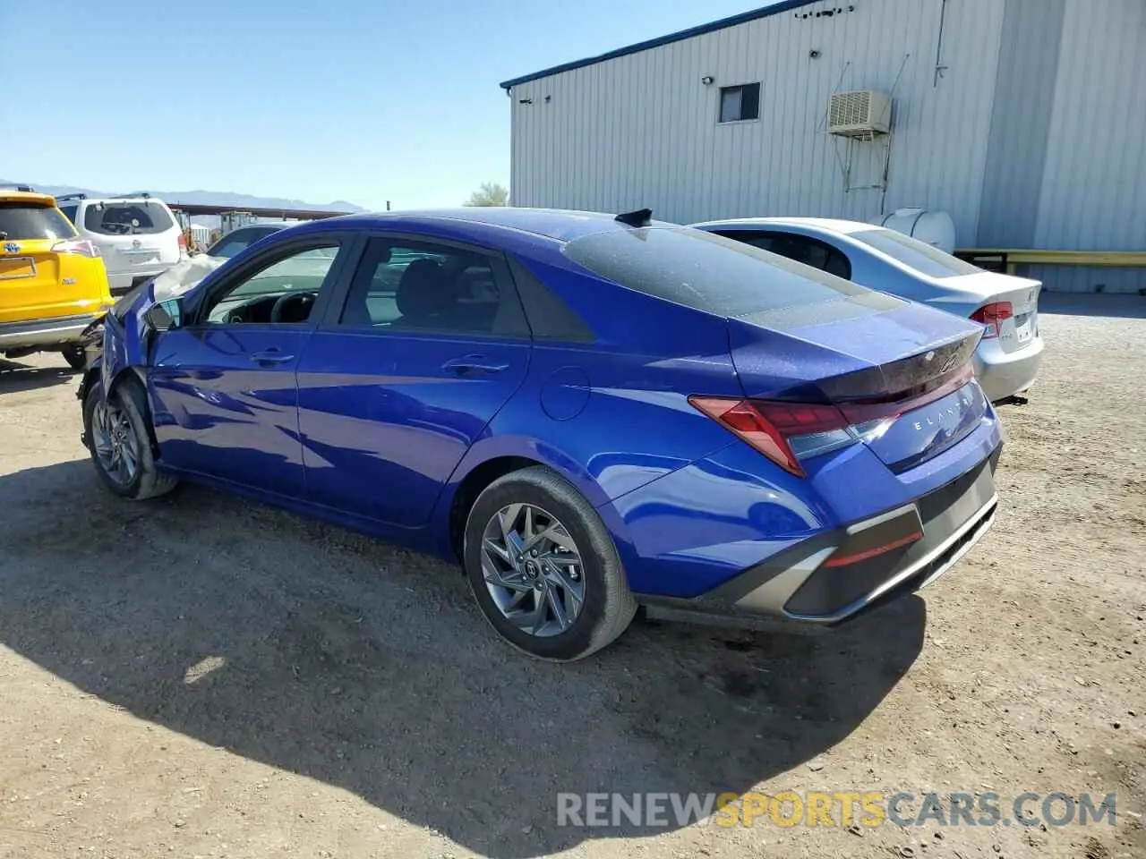 2 Фотография поврежденного автомобиля KMHLM4DJXRU103794 HYUNDAI ELANTRA 2024