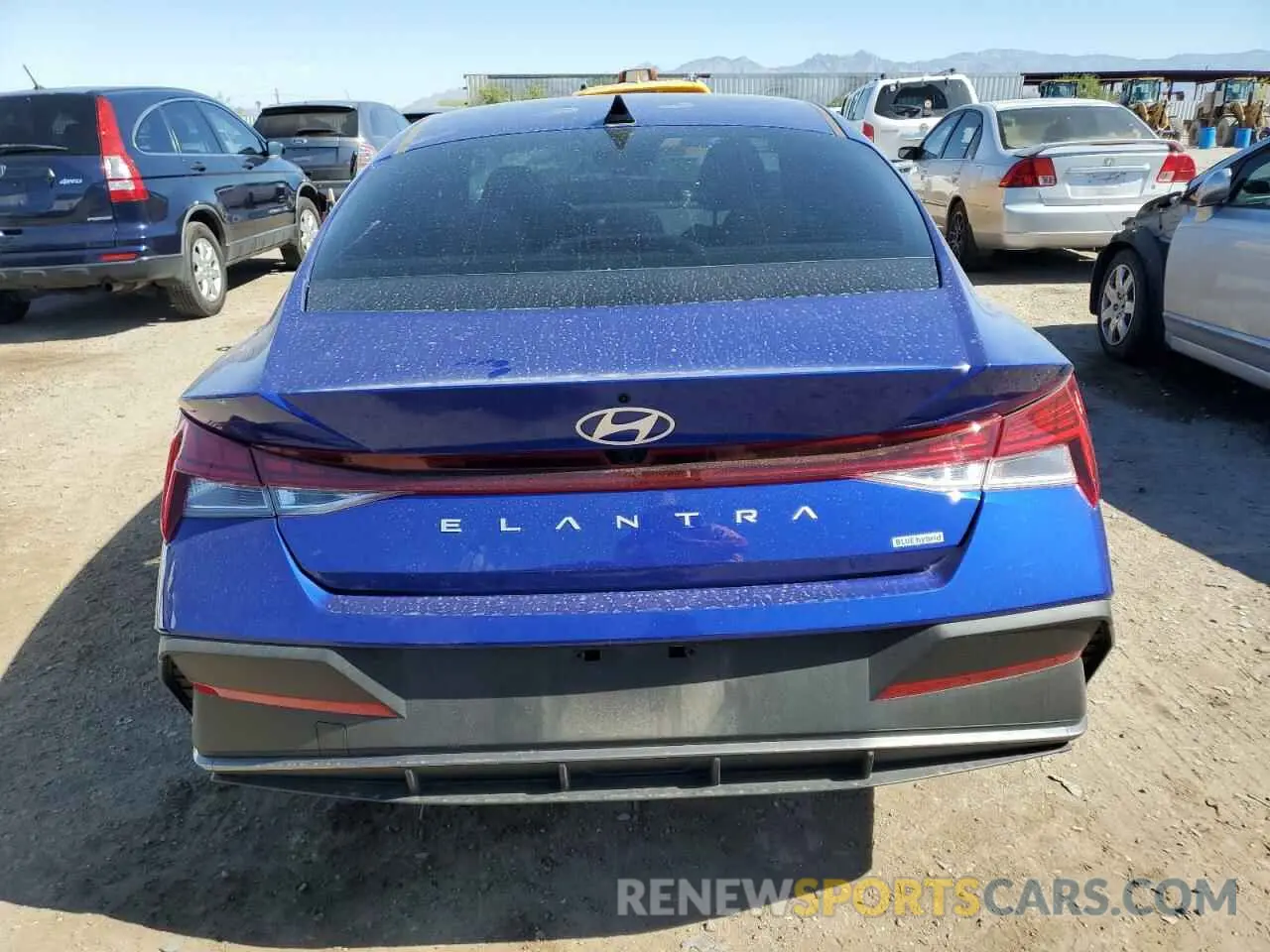 6 Фотография поврежденного автомобиля KMHLM4DJXRU103794 HYUNDAI ELANTRA 2024