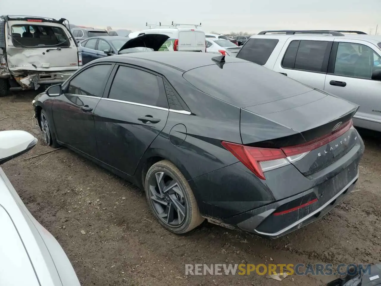 2 Photograph of a damaged car KMHLN4DJ1RU106791 HYUNDAI ELANTRA 2024