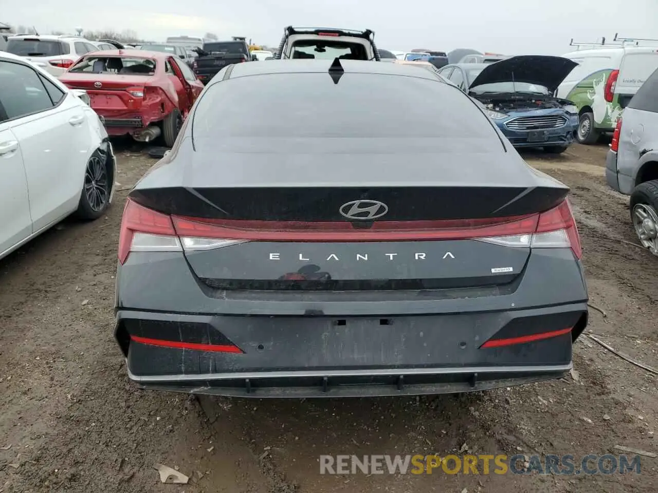 6 Photograph of a damaged car KMHLN4DJ1RU106791 HYUNDAI ELANTRA 2024