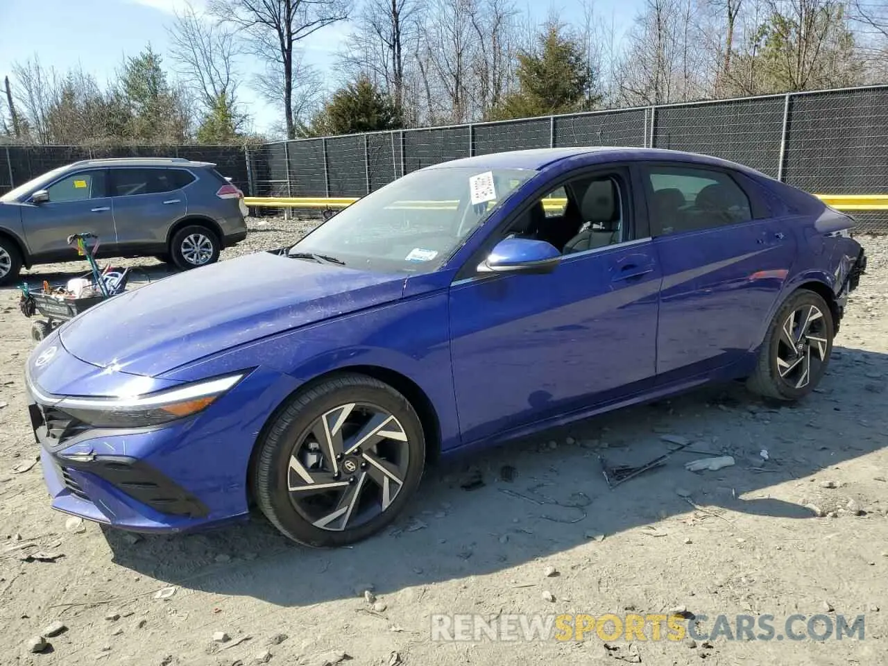 1 Photograph of a damaged car KMHLN4DJ1RU107276 HYUNDAI ELANTRA 2024