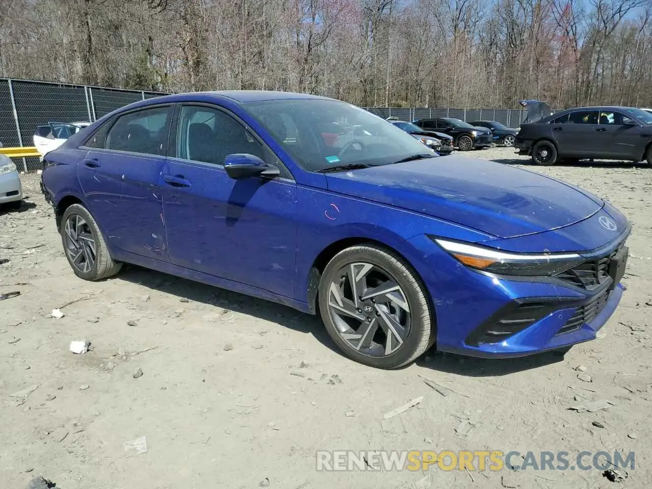 4 Photograph of a damaged car KMHLN4DJ1RU107276 HYUNDAI ELANTRA 2024