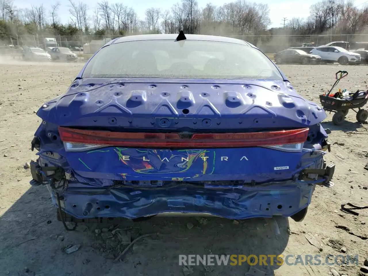 6 Photograph of a damaged car KMHLN4DJ1RU107276 HYUNDAI ELANTRA 2024