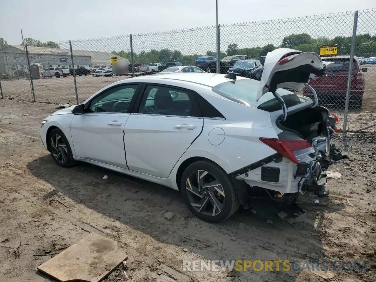 2 Photograph of a damaged car KMHLN4DJ1RU108573 HYUNDAI ELANTRA 2024