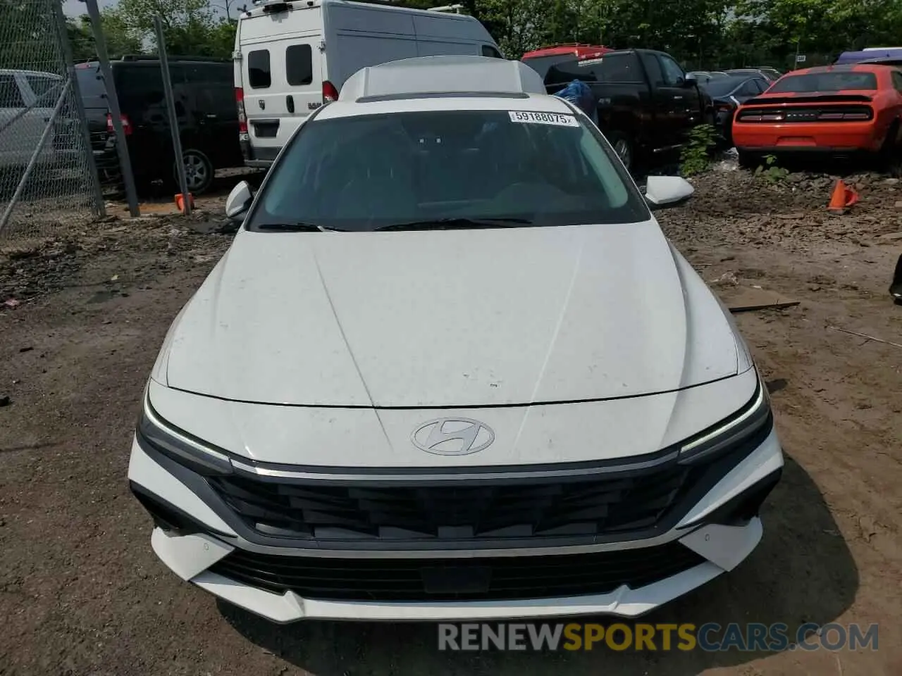 5 Photograph of a damaged car KMHLN4DJ1RU108573 HYUNDAI ELANTRA 2024