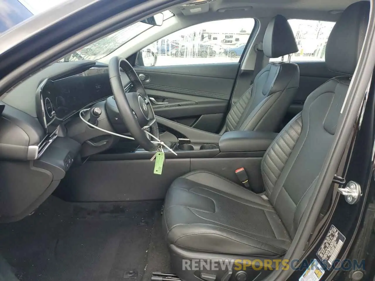 7 Photograph of a damaged car KMHLN4DJ3RU116061 HYUNDAI ELANTRA 2024