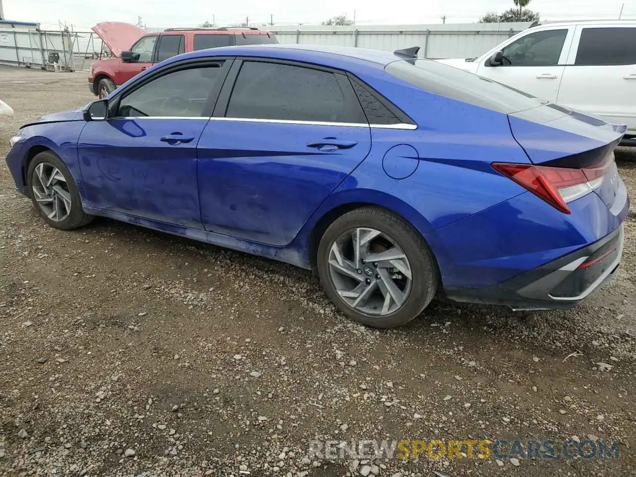2 Фотография поврежденного автомобиля KMHLP4DG0RU818515 HYUNDAI ELANTRA 2024