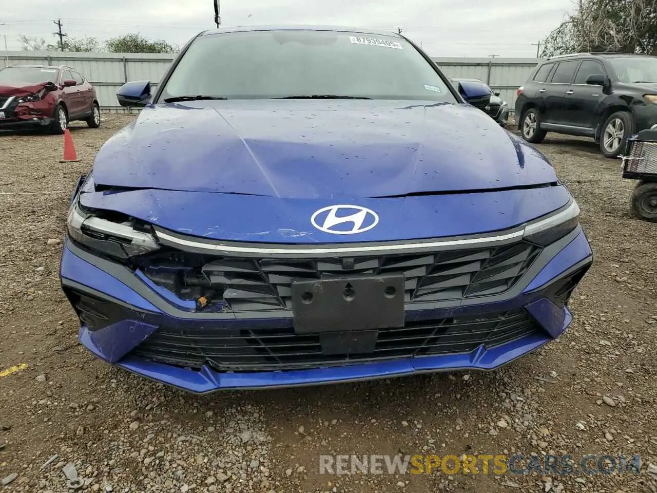 5 Фотография поврежденного автомобиля KMHLP4DG0RU818515 HYUNDAI ELANTRA 2024