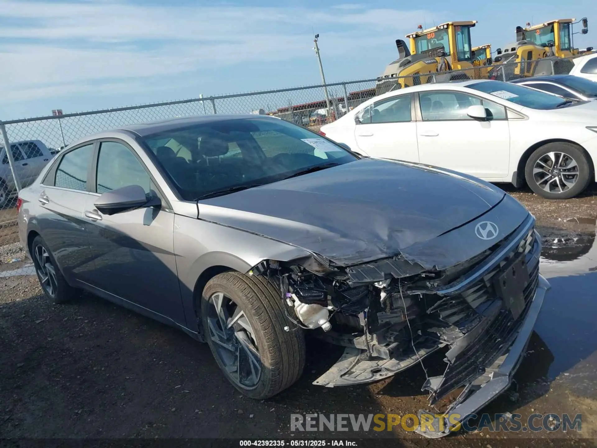 1 Photograph of a damaged car KMHLP4DG0RU841440 HYUNDAI ELANTRA 2024