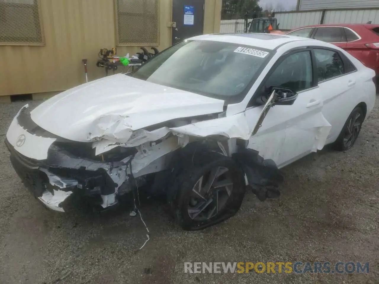 1 Фотография поврежденного автомобиля KMHLP4DG1RU640310 HYUNDAI ELANTRA 2024