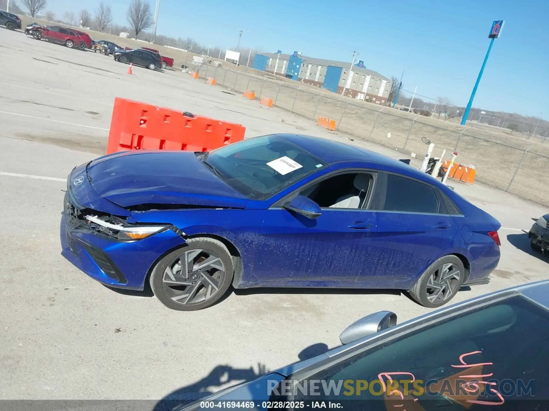 14 Photograph of a damaged car KMHLP4DG1RU707164 HYUNDAI ELANTRA 2024