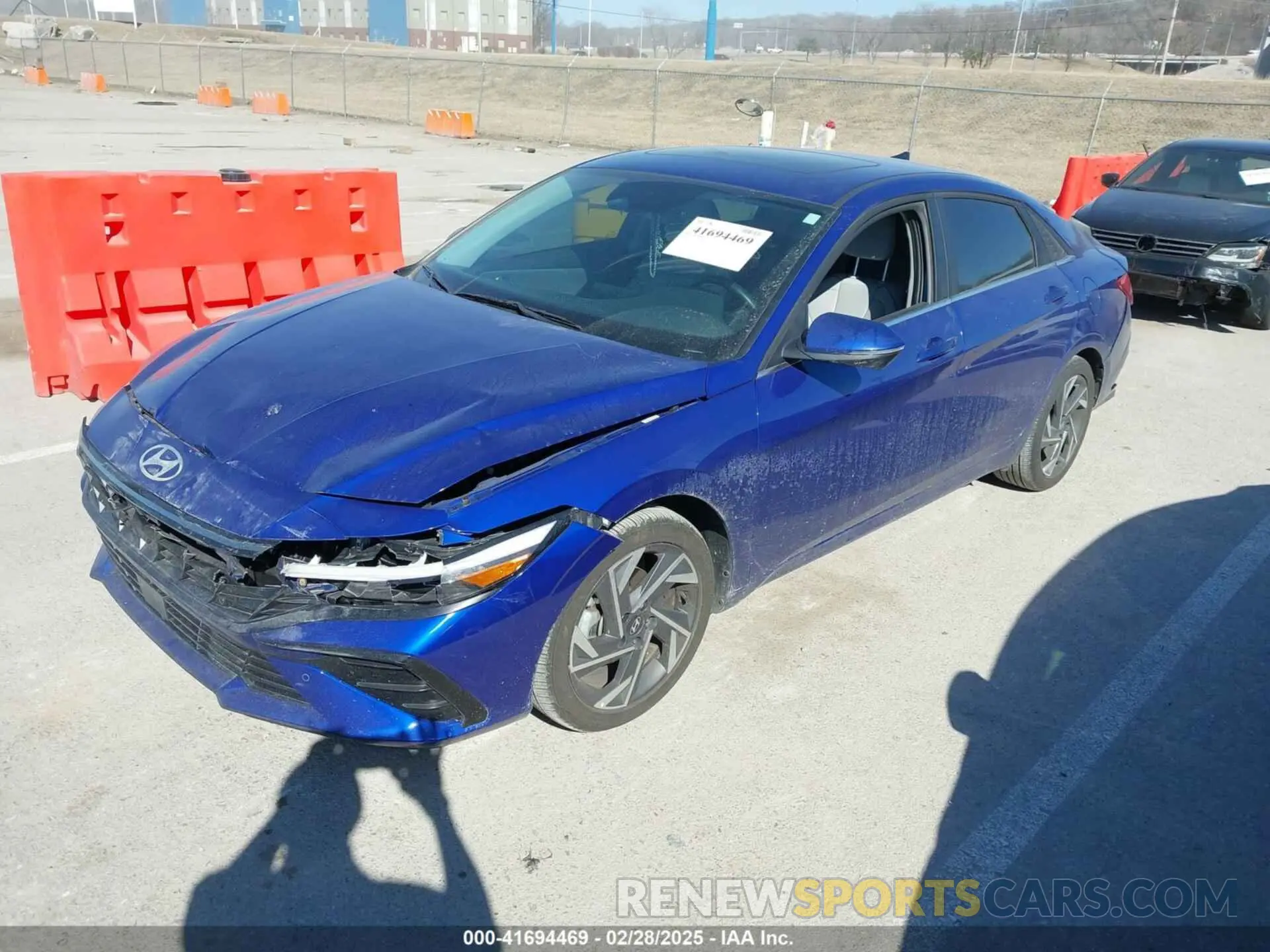 2 Photograph of a damaged car KMHLP4DG1RU707164 HYUNDAI ELANTRA 2024