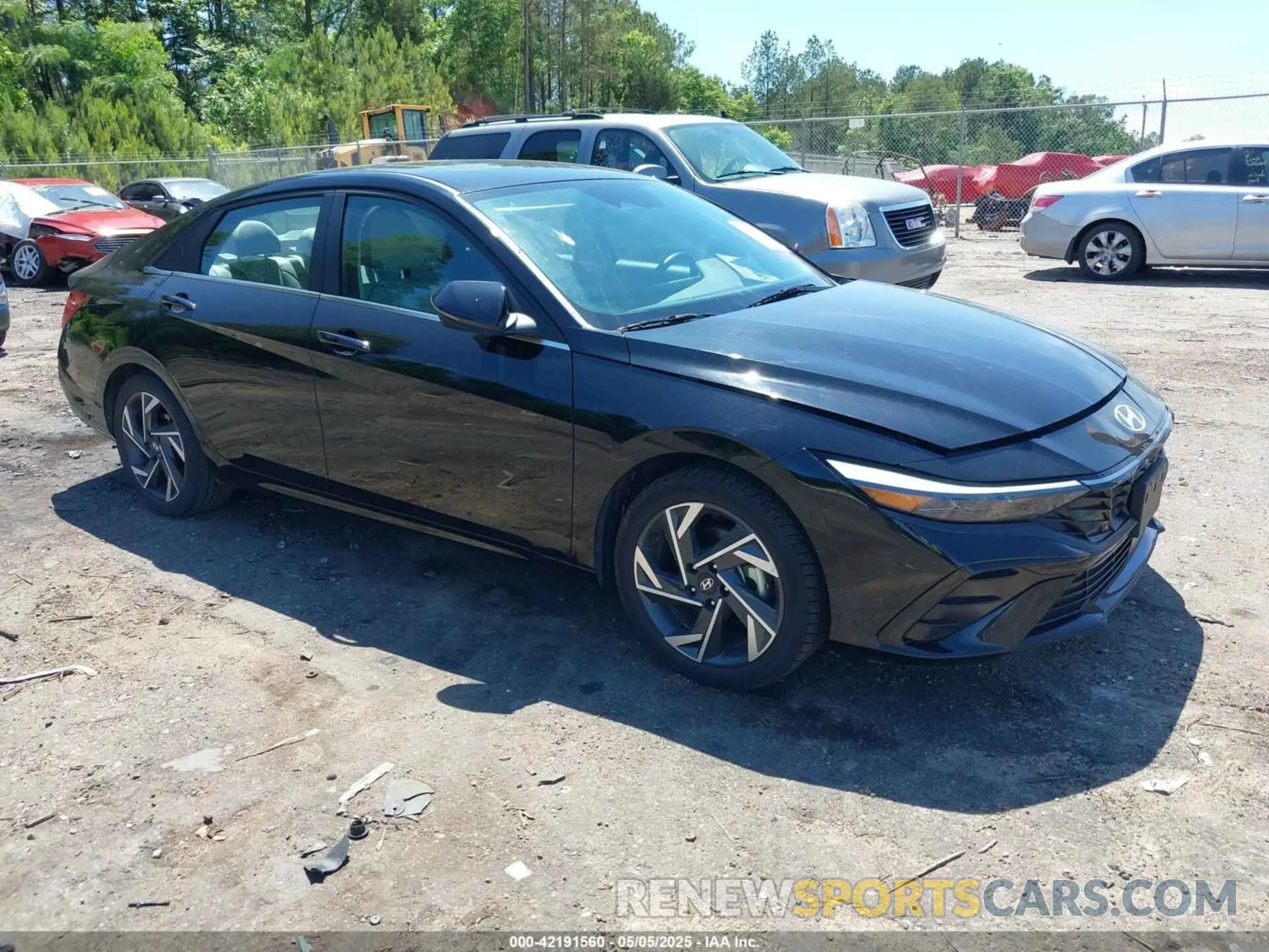 1 Photograph of a damaged car KMHLP4DG1RU795908 HYUNDAI ELANTRA 2024