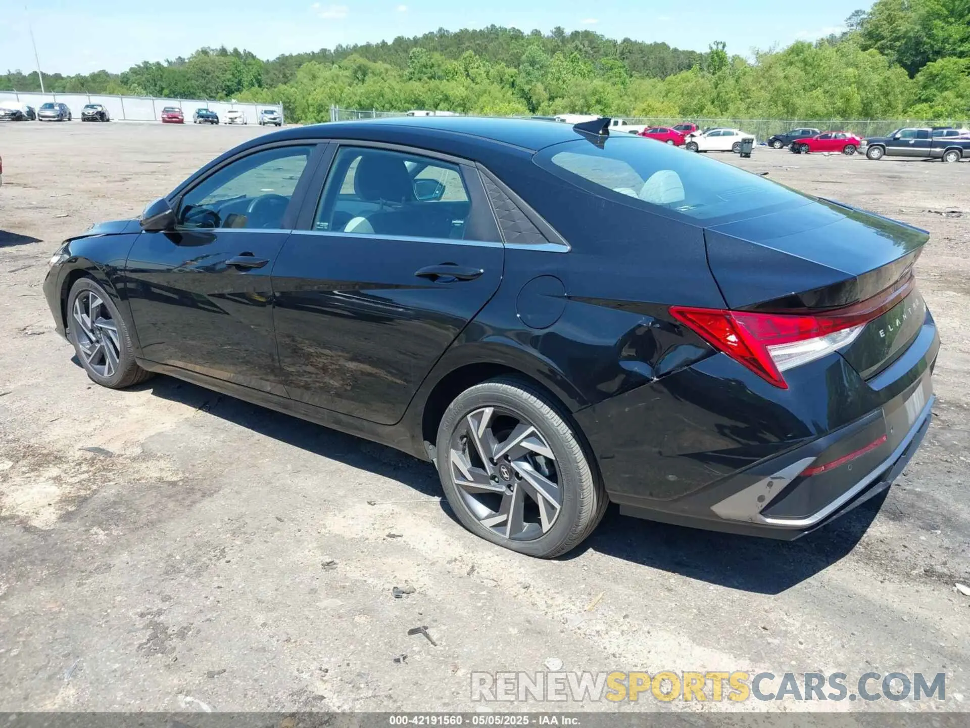 3 Photograph of a damaged car KMHLP4DG1RU795908 HYUNDAI ELANTRA 2024