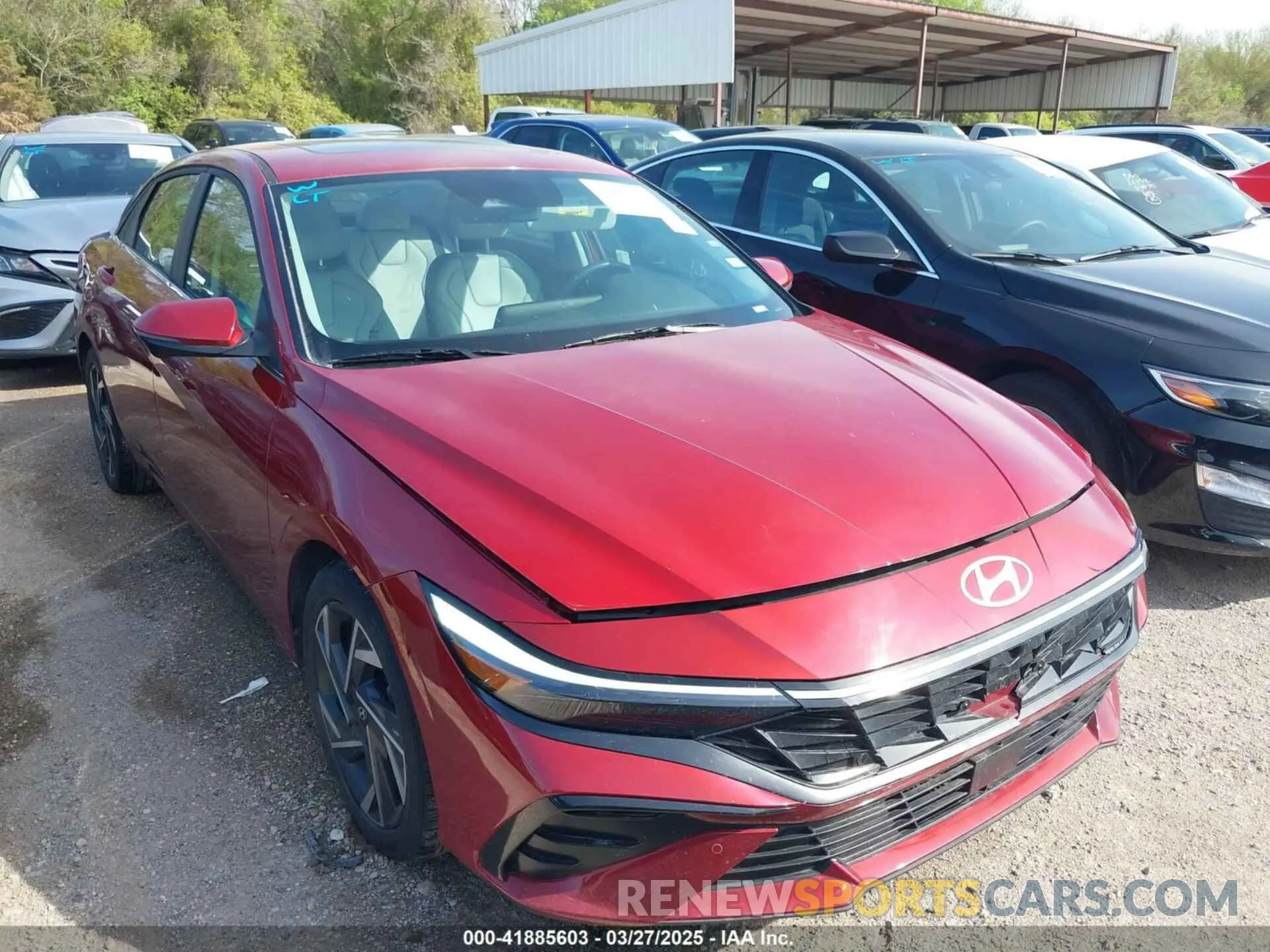 1 Photograph of a damaged car KMHLP4DG1RU814294 HYUNDAI ELANTRA 2024