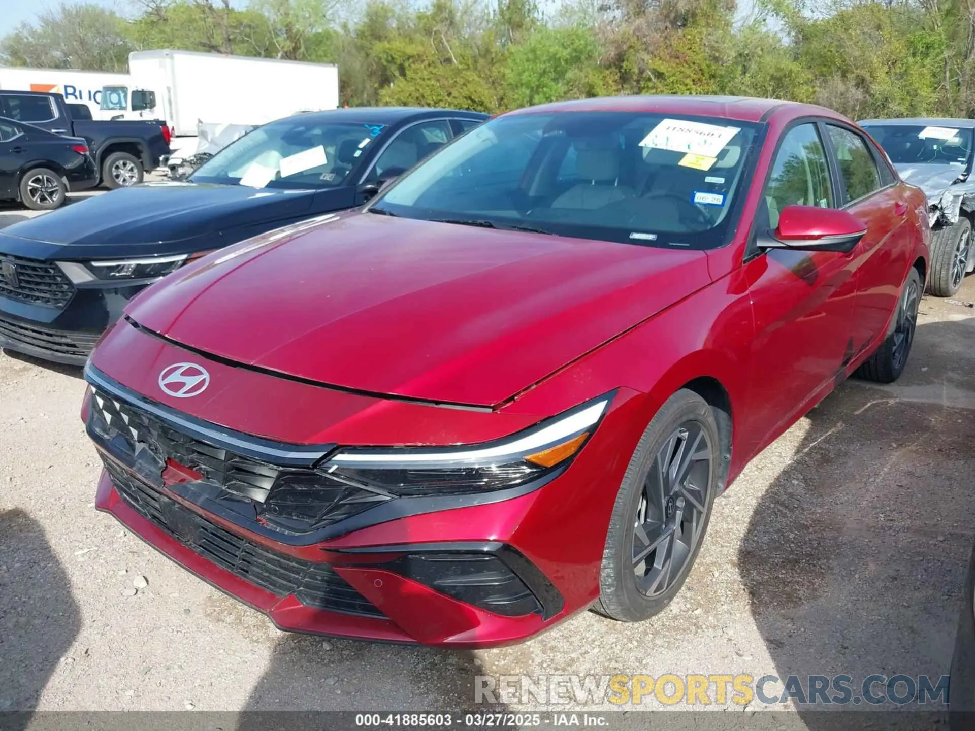 2 Photograph of a damaged car KMHLP4DG1RU814294 HYUNDAI ELANTRA 2024