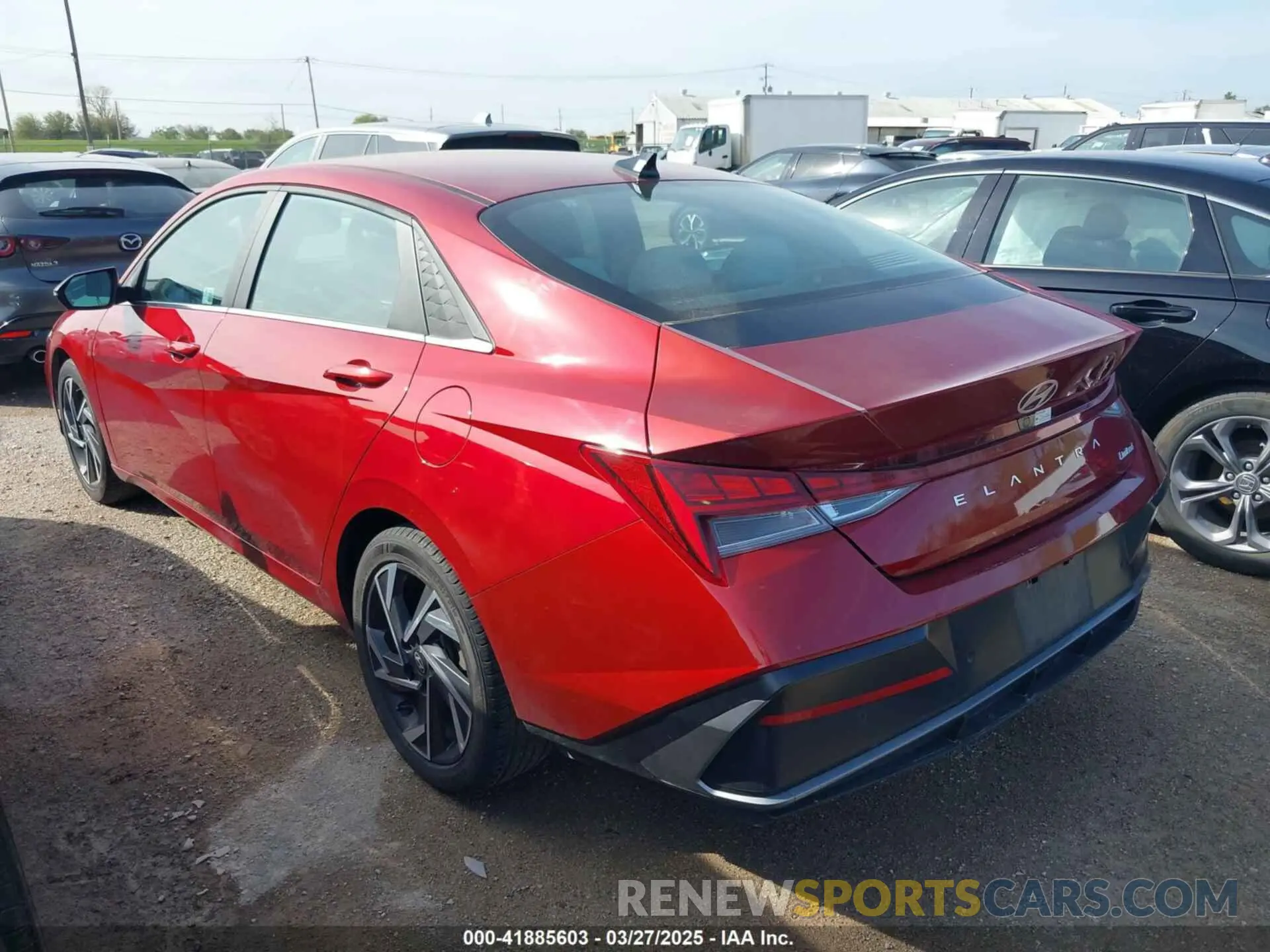 3 Photograph of a damaged car KMHLP4DG1RU814294 HYUNDAI ELANTRA 2024