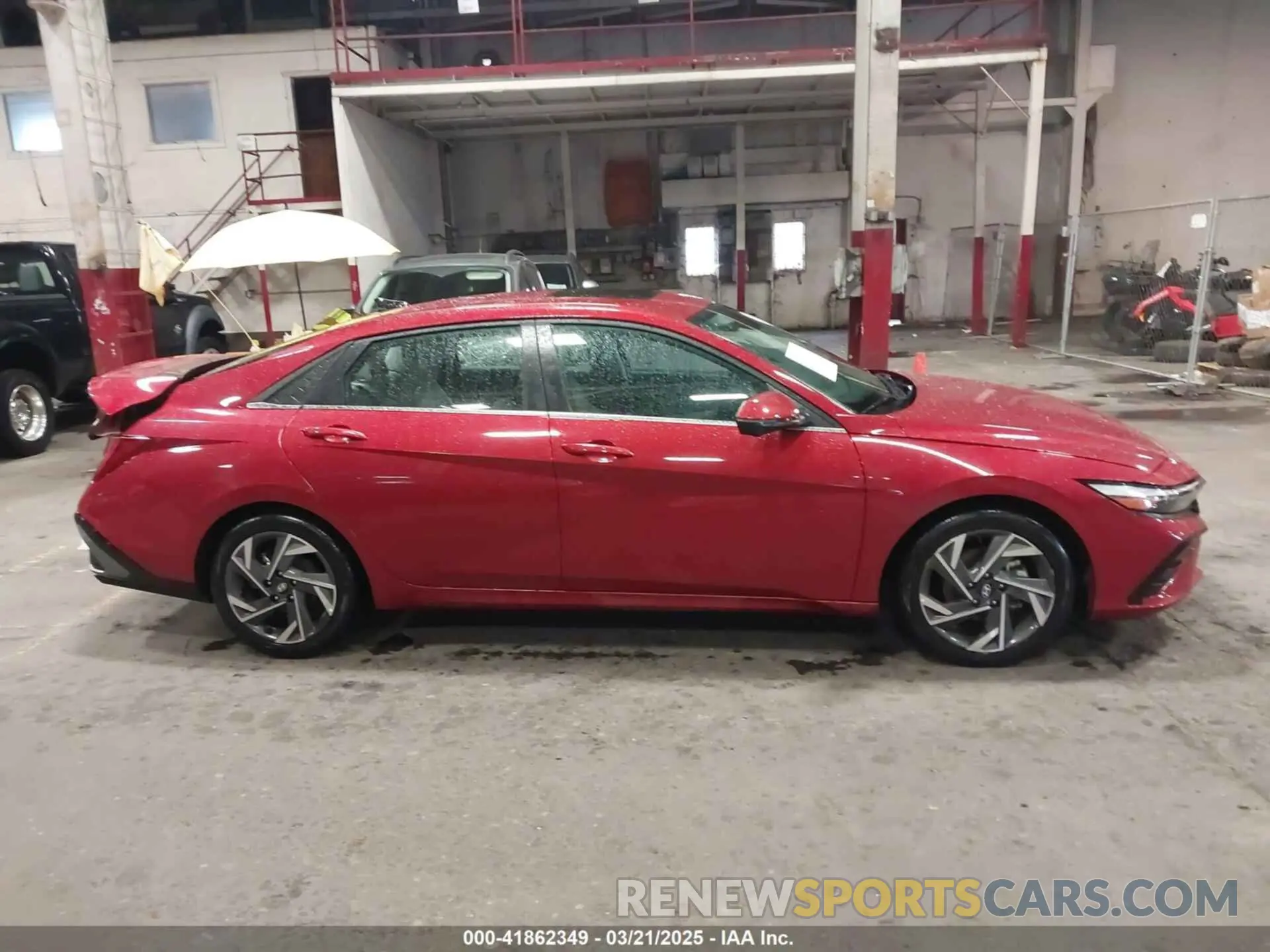 13 Фотография поврежденного автомобиля KMHLP4DG3RU648909 HYUNDAI ELANTRA 2024