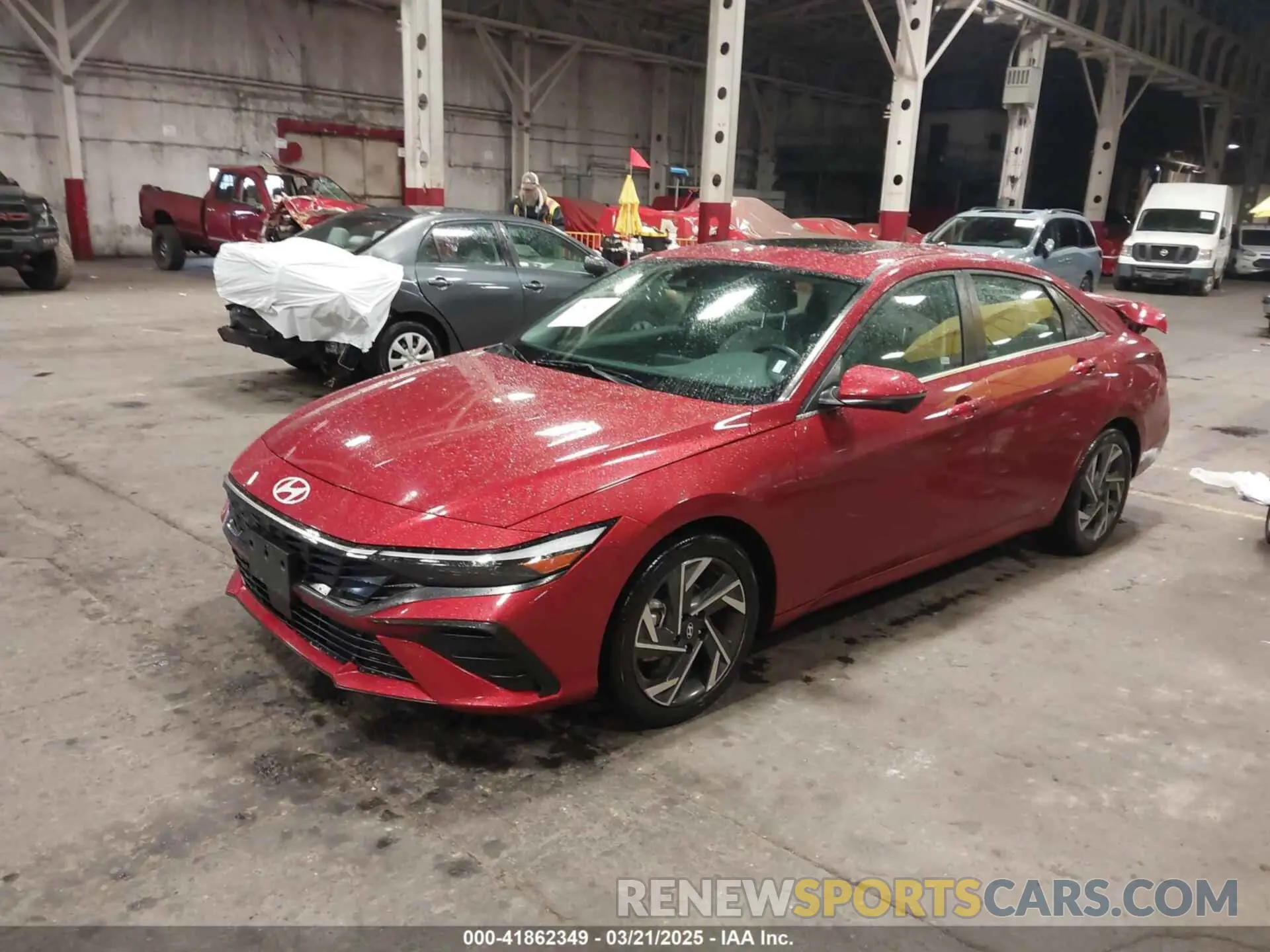 2 Фотография поврежденного автомобиля KMHLP4DG3RU648909 HYUNDAI ELANTRA 2024