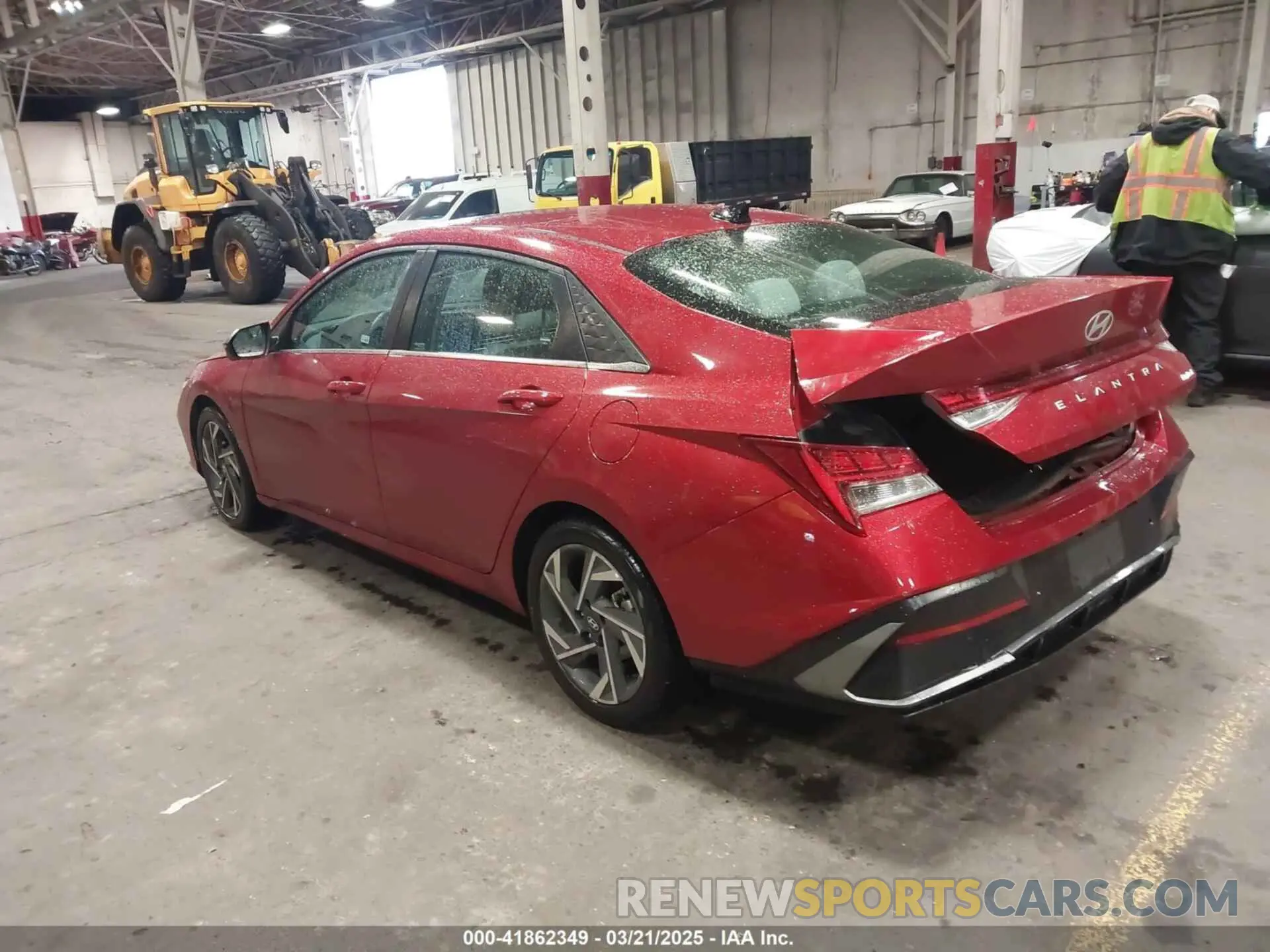3 Фотография поврежденного автомобиля KMHLP4DG3RU648909 HYUNDAI ELANTRA 2024