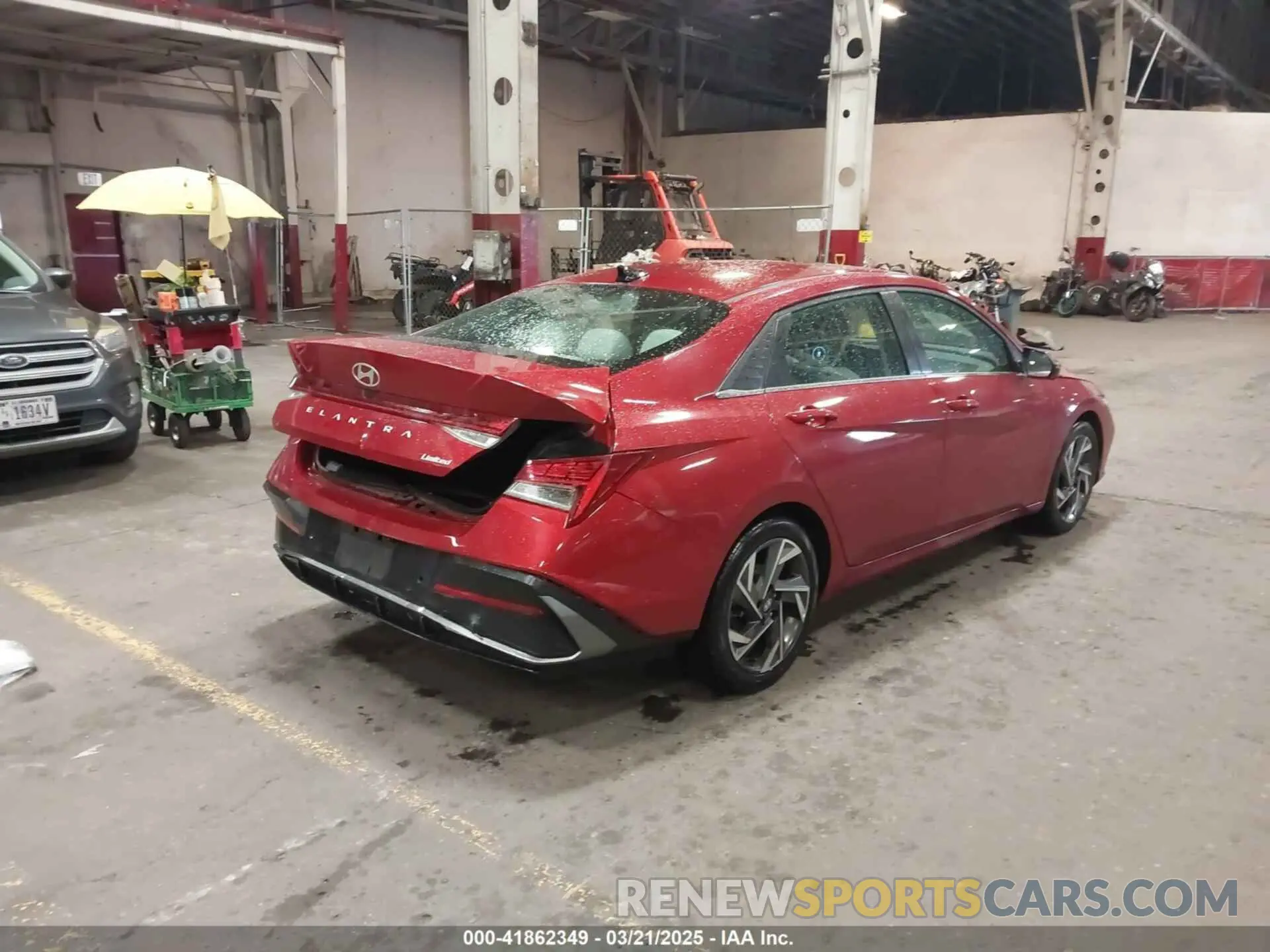 4 Фотография поврежденного автомобиля KMHLP4DG3RU648909 HYUNDAI ELANTRA 2024