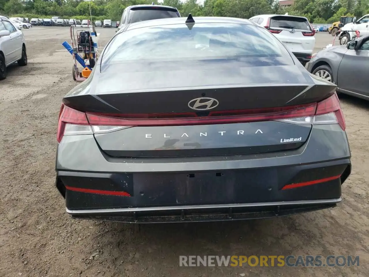 6 Фотография поврежденного автомобиля KMHLP4DG4RU658753 HYUNDAI ELANTRA 2024