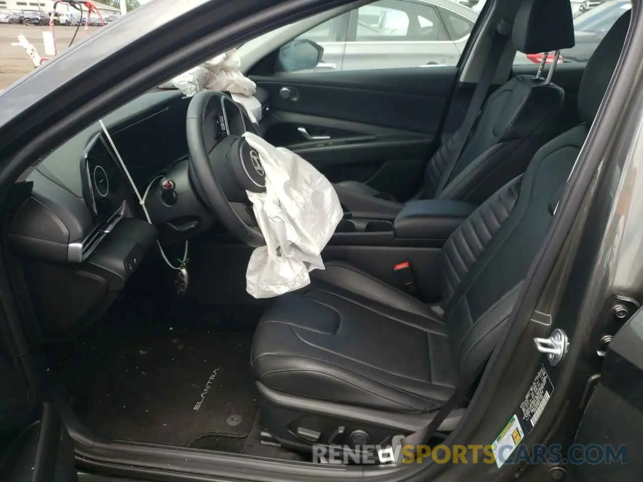 7 Фотография поврежденного автомобиля KMHLP4DG4RU658753 HYUNDAI ELANTRA 2024