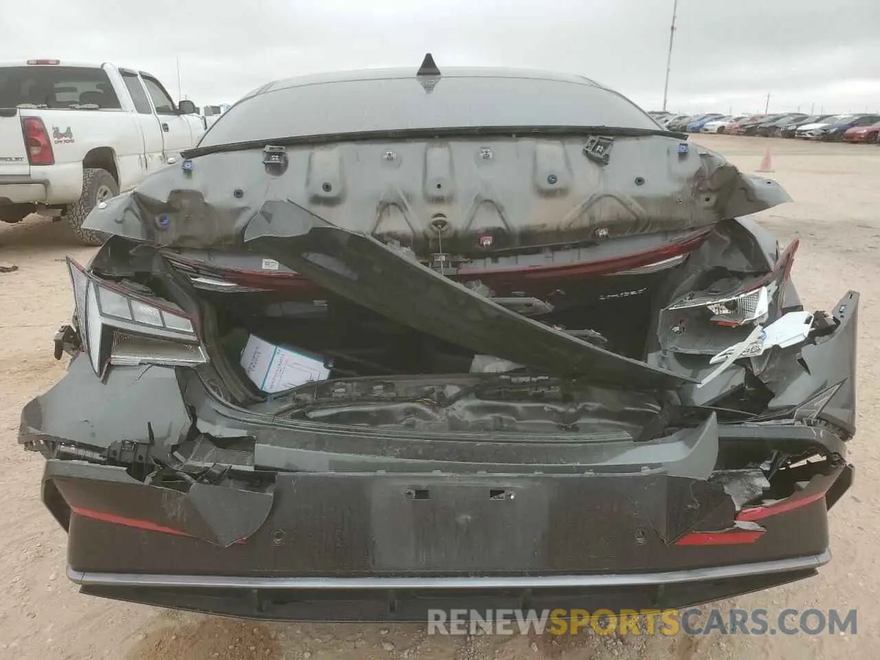 6 Фотография поврежденного автомобиля KMHLP4DG4RU665301 HYUNDAI ELANTRA 2024