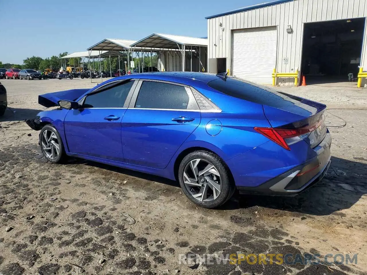 2 Photograph of a damaged car KMHLP4DG4RU793828 HYUNDAI ELANTRA 2024