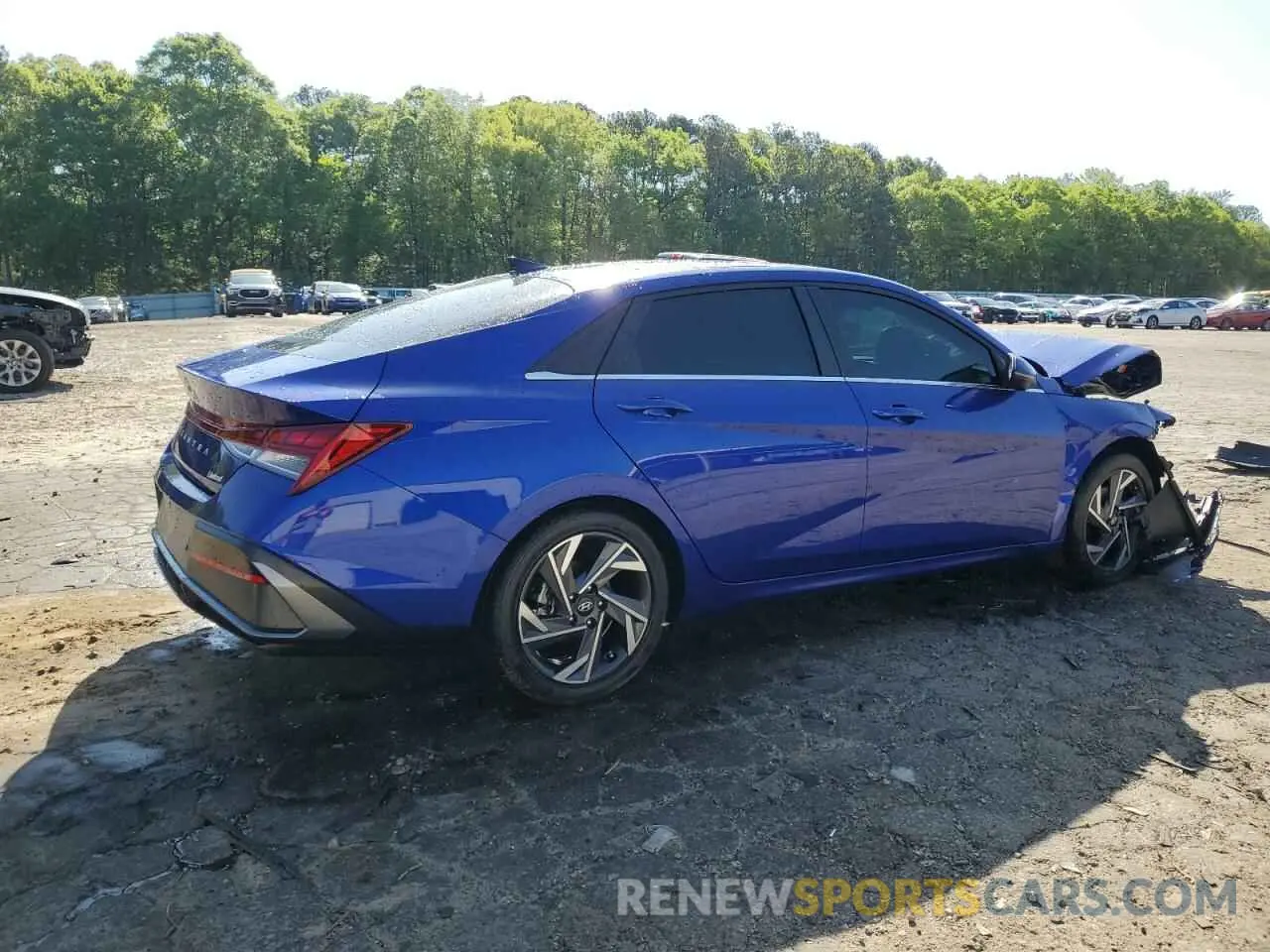 3 Photograph of a damaged car KMHLP4DG4RU793828 HYUNDAI ELANTRA 2024