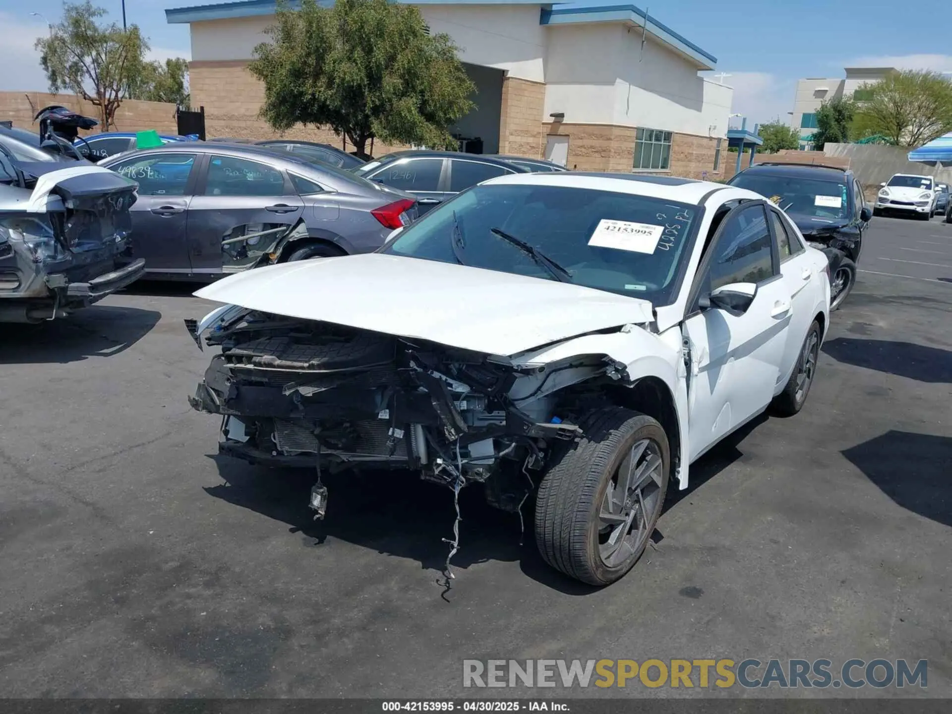 2 Photograph of a damaged car KMHLP4DG5RU658440 HYUNDAI ELANTRA 2024