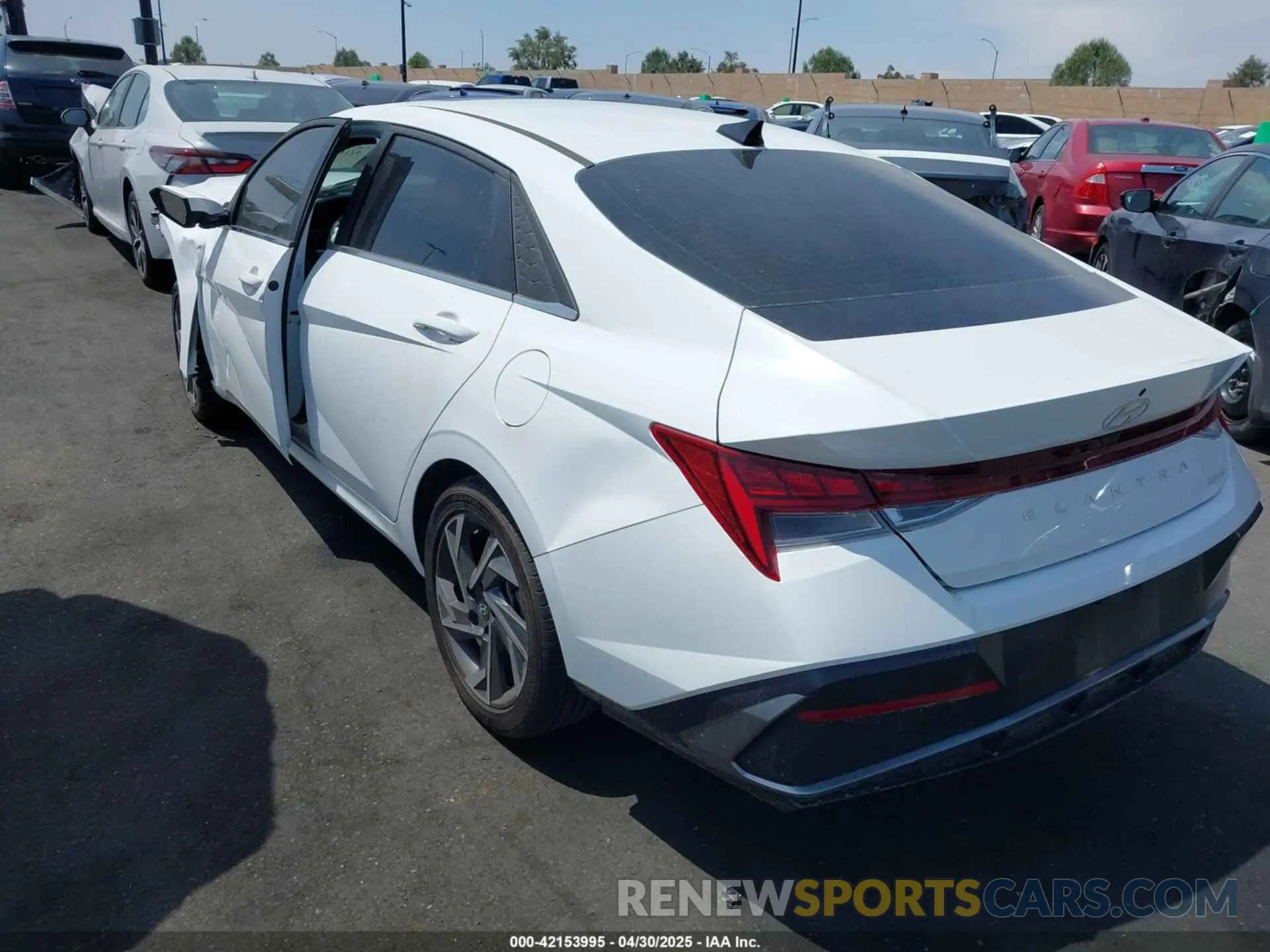 3 Photograph of a damaged car KMHLP4DG5RU658440 HYUNDAI ELANTRA 2024