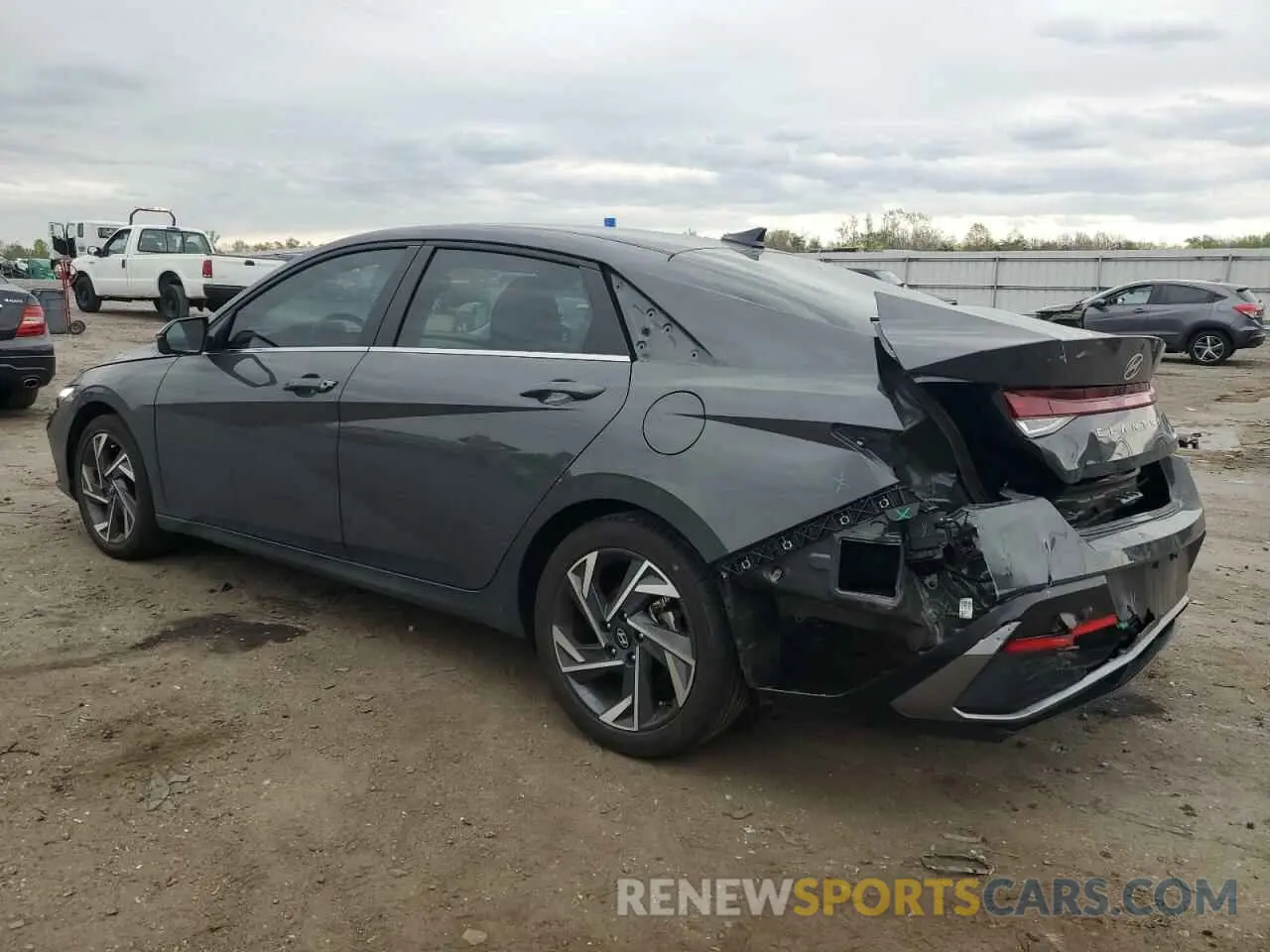 2 Photograph of a damaged car KMHLP4DG5RU660950 HYUNDAI ELANTRA 2024